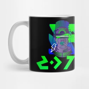 Cyberpunk Future Is Here 2077 Mug